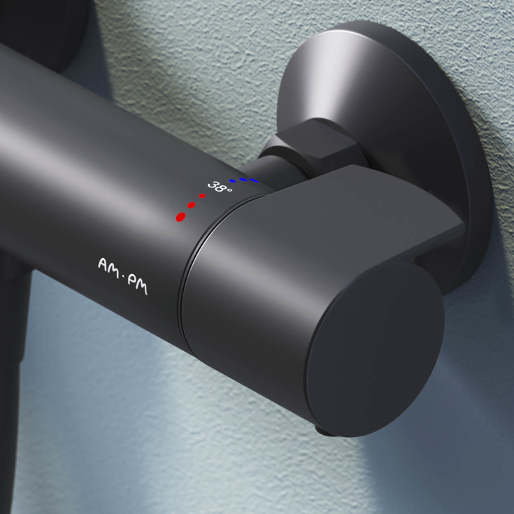 AM.PM X-Joy TMC brusearmatur, sort