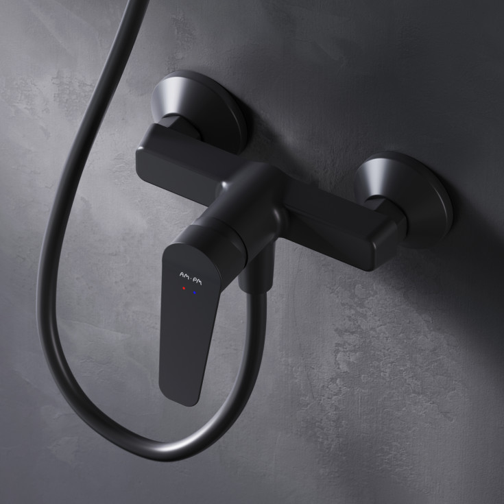 AM.PM Hit duschblandare, matt svart