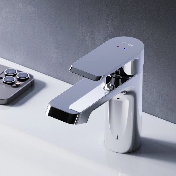 AM.PM Flash tvättställsblandare, krom