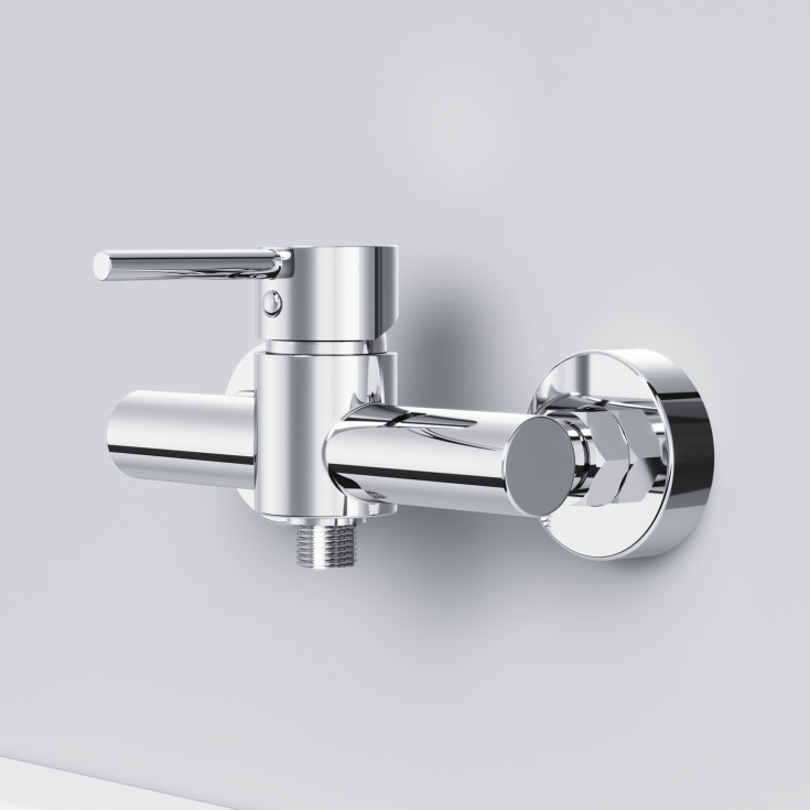 AM.PM Spike duschblandare, krom