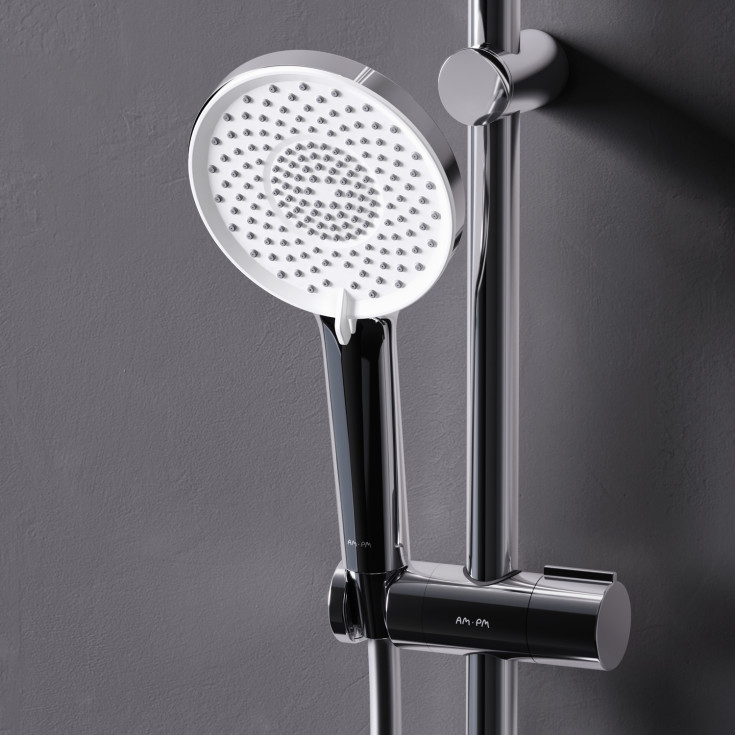 AM.PM X-Joy badkarsblandare med duschset, krom