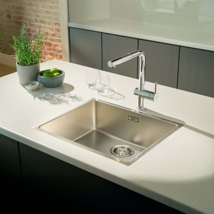 Franke Active 2.0 kjøkkenarmatur, uttrekkbar tut, krom