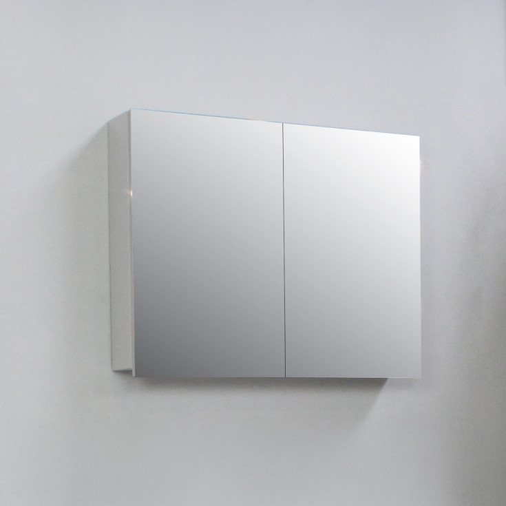 Sanibell Online spejlskab, 80x60 cm, grå