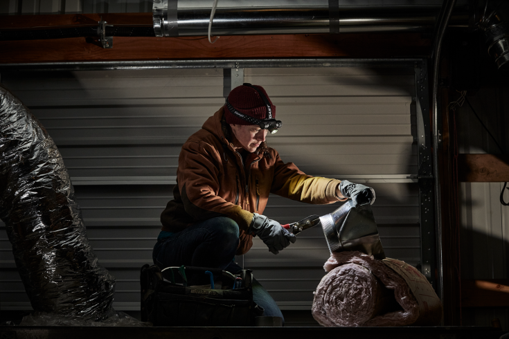 Coast-pannlampa XPH34R, uppladdningsbar, 2700 lumen