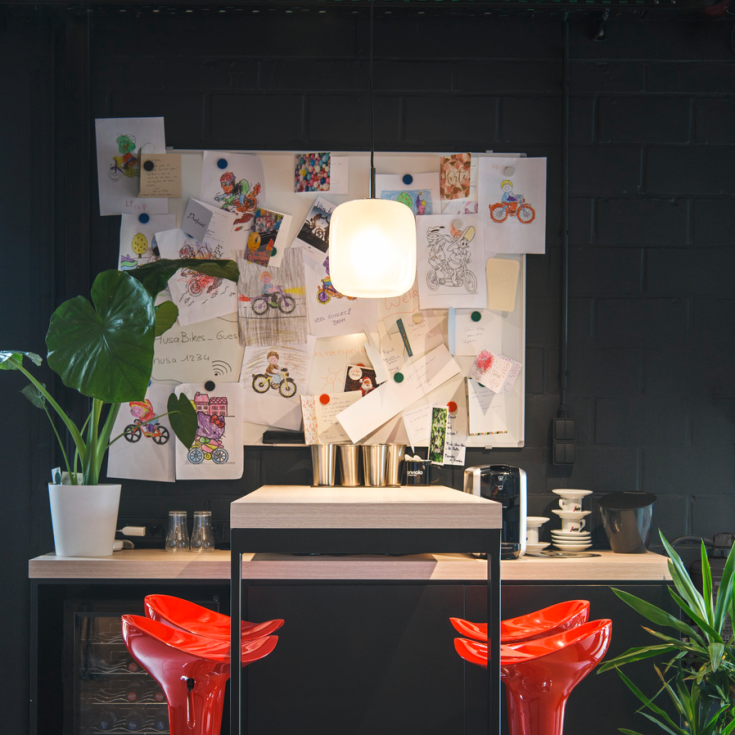 SLV Pantilo pendellampa, vit/krom, Ø20 cm