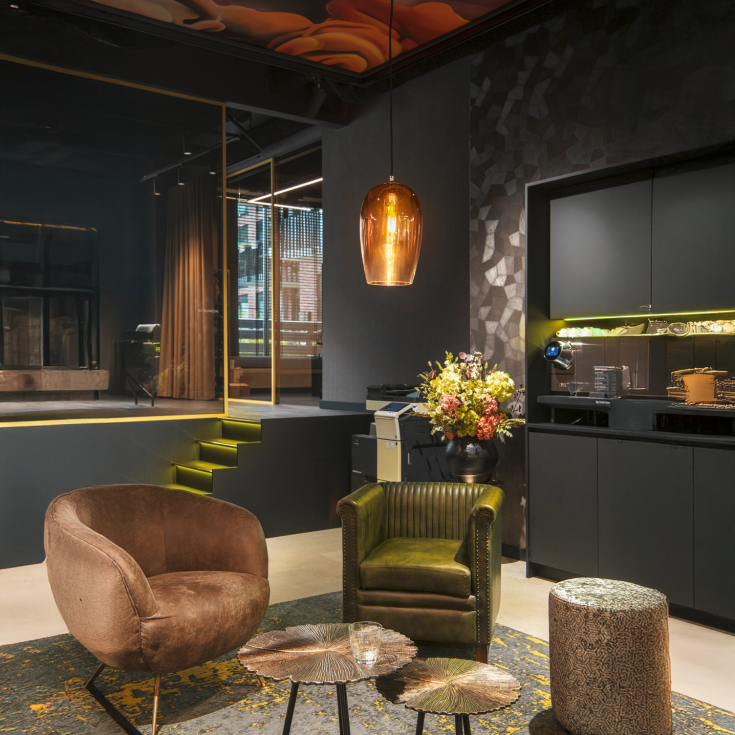 SLV Pantilo Oval pendellampa, koppar