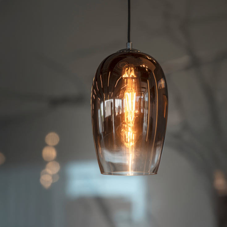 SLV Pantilo Oval pendel, kobber