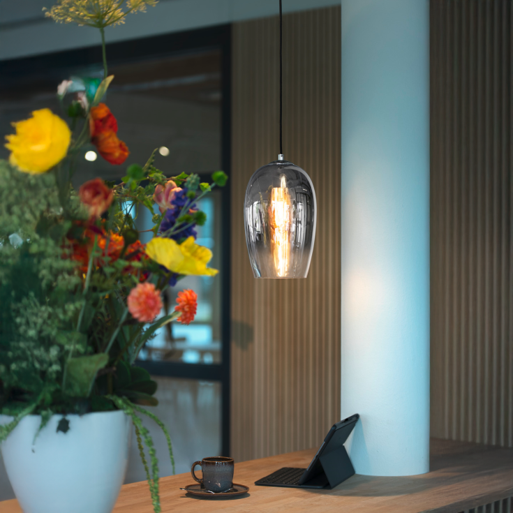 SLV Pantilo Oval pendel, krom