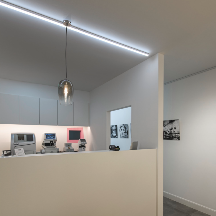 SLV Pantilo Oval pendellampa, krom