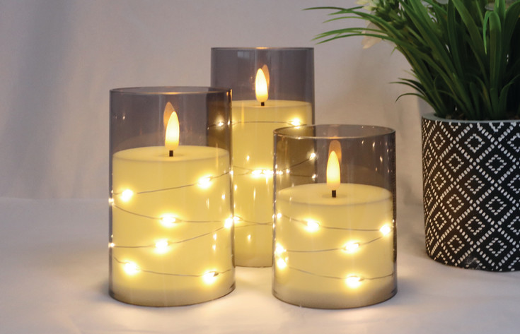 Veli Line LED bloklys, 3-pak