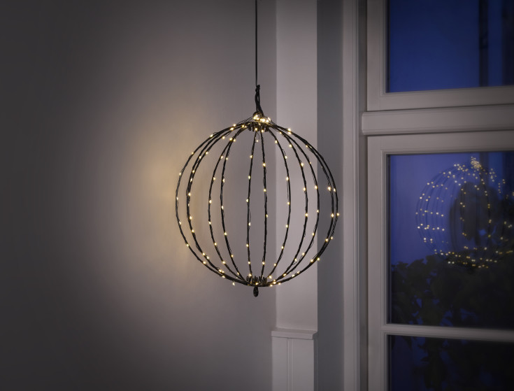 Veli Line lyskule, 120 lys, Ø30 cm