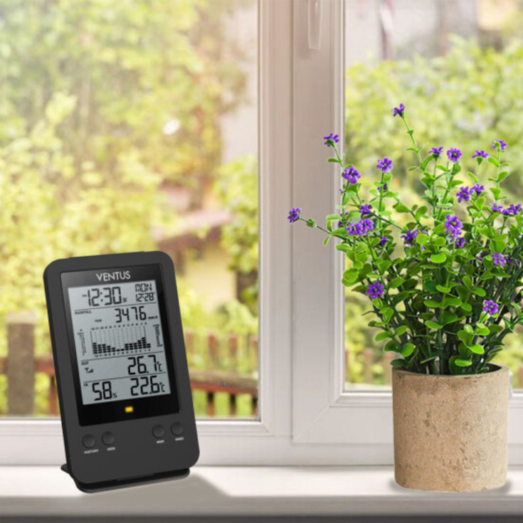 Ventus trådløs regnmåler W140