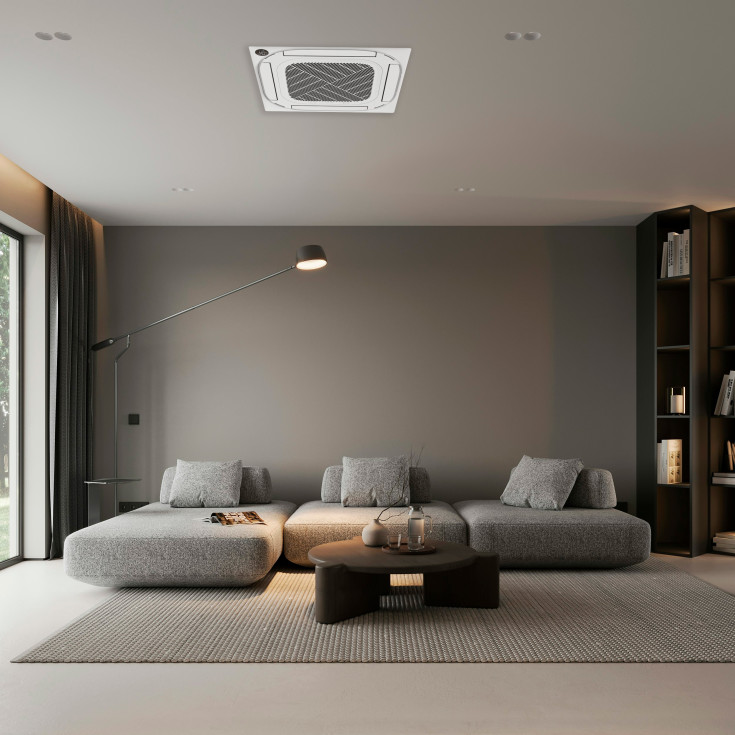 Andersen Electric Ceiling Cassette 35 luft til luft varmepumpesæt, 4,34 kW