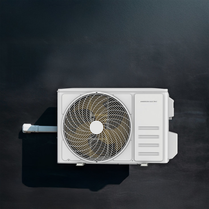 Andersen Electric Mat Pro 12 luft til luft varmepumpesæt, 4,9 kW