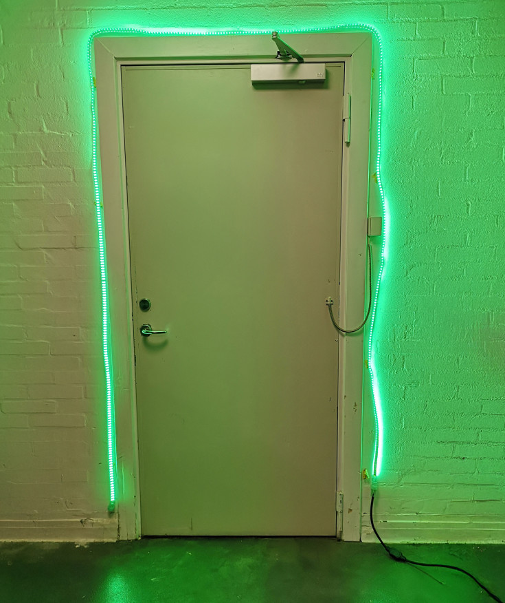 Blue Electric Flex-Line ljuslist, 5 m, grön