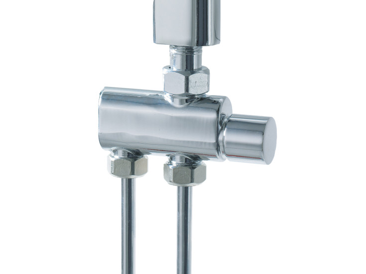 Svedbergs ventilset till handdukstork, krom