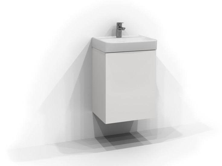 Svedbergs Bloc underskab, 45x35 cm, hvid