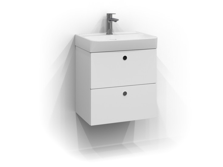 Svedbergs Intro Plan underskab 50x35 cm, mat hvid