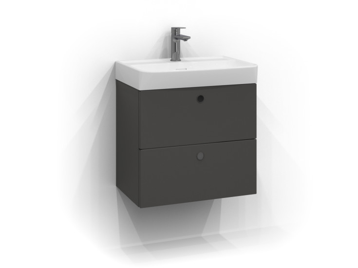 Svedbergs Intro Plan underskab 55x35 cm, granitgrå