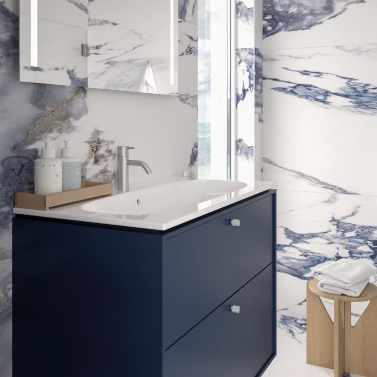 Ifö Sense Art möbelpaket, 88,8x64,4 cm, blå