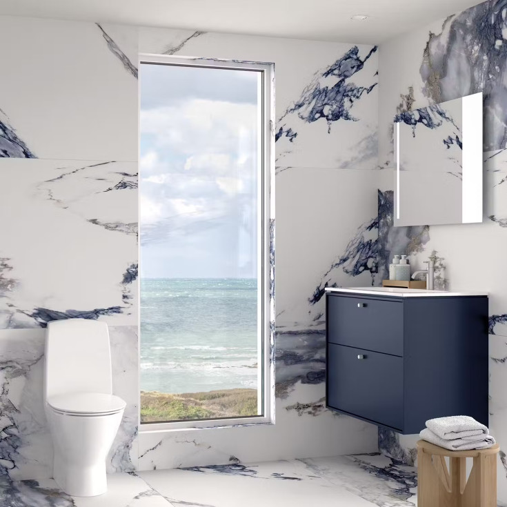 Ifö Sense Art möbelpaket, 88,8x64,4 cm, blå