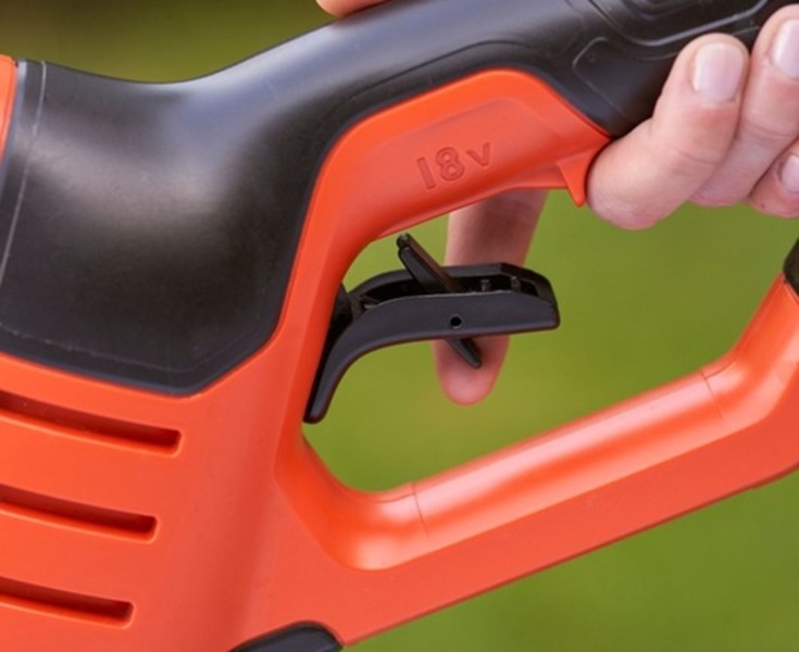 BLACK & DECKER 18V højtryksrenser, 24 bar, Incl batteri og lader