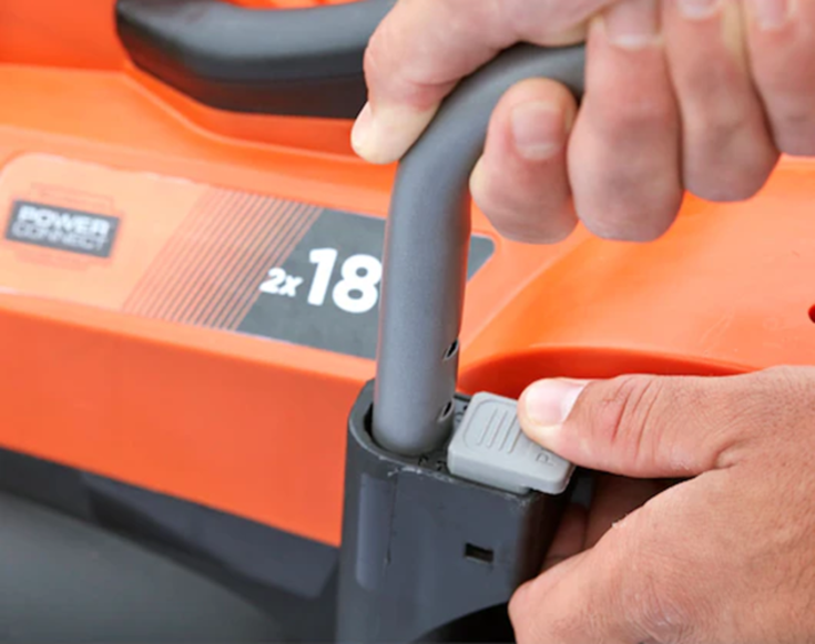 BLACK & DECKER 18v plæneklipper på 33 cm Incl batteri og lader