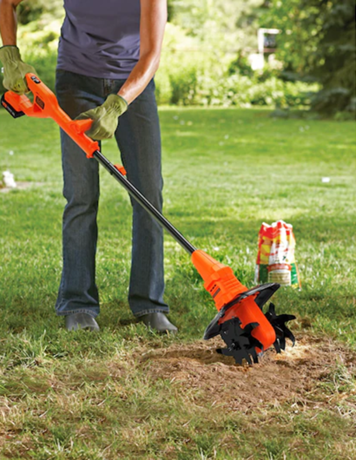 BLACK & DECKER 18v kultivator BETL1820L-QW Incl batteri og lader