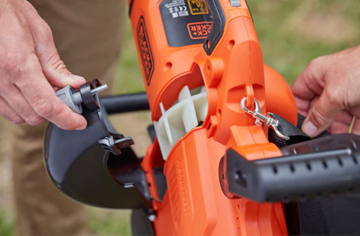 BLACK & DECKER 36v løvsuger BCBLV3625L1-QW Incl batteri og lader