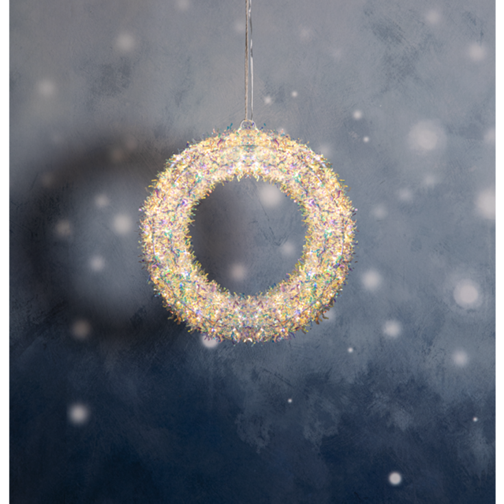 Star Trading Magic julkrans med ljus, Ø30 cm