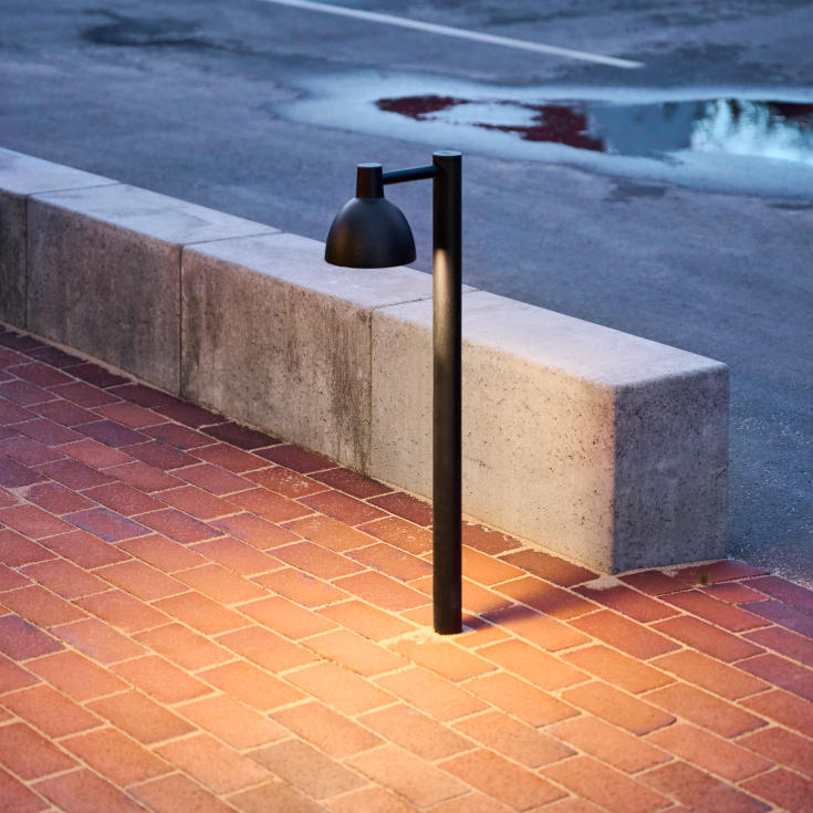 Louis Poulsen Toldbod 155 pullert, svart