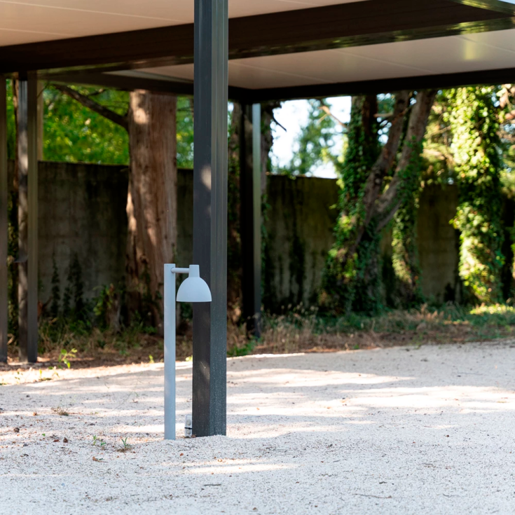 Louis Poulsen Toldbod 155 pullert, aluminium