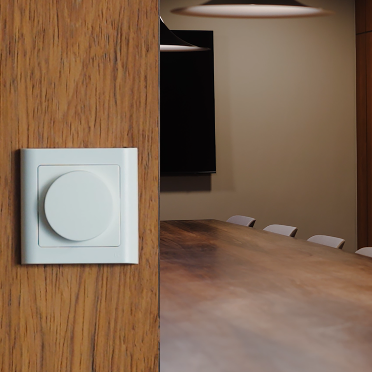 DALI-2-dimmer, DK-design, vit