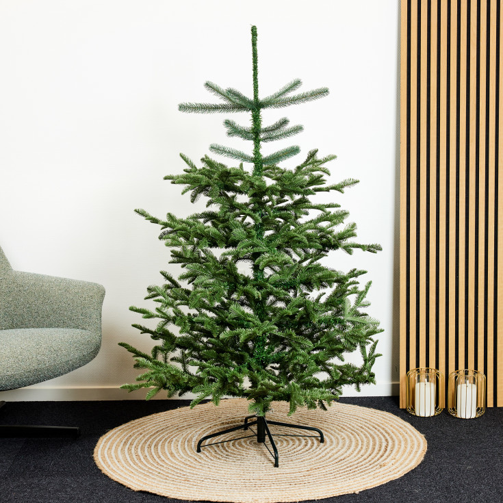 8 stk Nordic Winter Danish Collection kunstigt juletræ, 150 x 118 cm