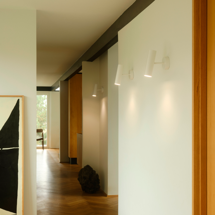 Dftp MIB 6 vegglampe, hvit