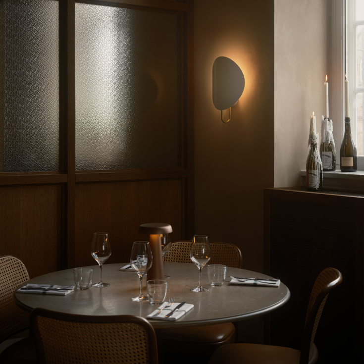 Dftp Spargo vegglampe, hvit