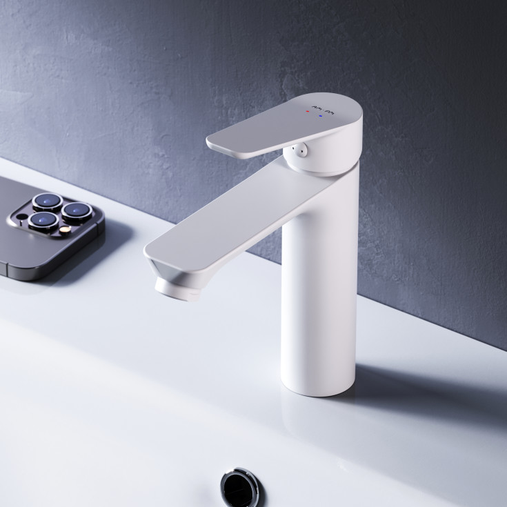 AM.PM Hit servantbatteri, hvit