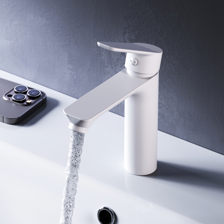 AM.PM Hit håndvaskarmatur, hvid