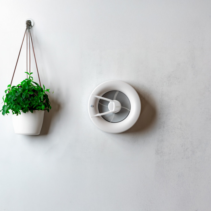 Duka S8 badventilator, Wi-Fi, hvid