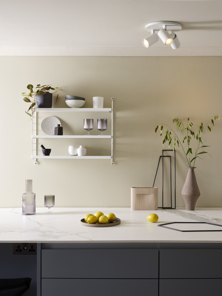 Astro Ascoli Triple Round spotlampe, 3 spots, hvid