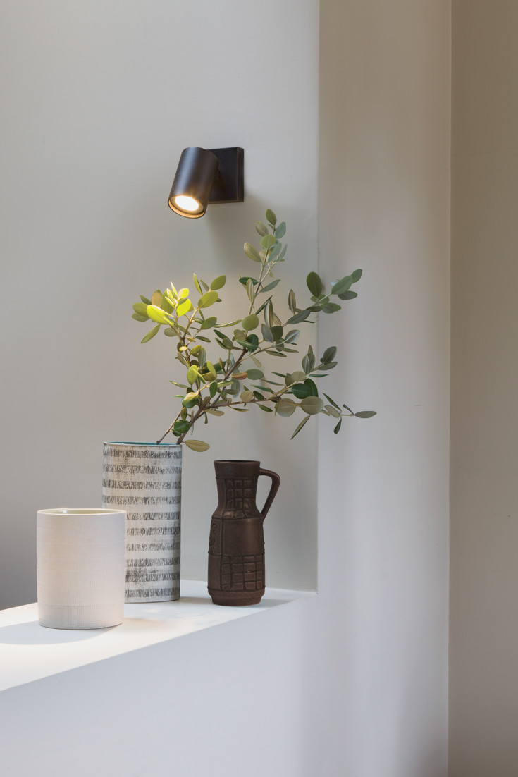 Astro Ascoli Single væglampe, bronze