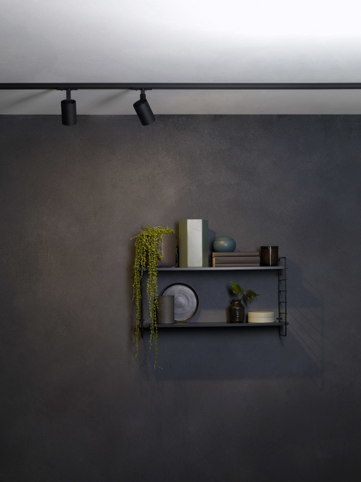 Astro Ascoli Track 1F skinnespot, sort