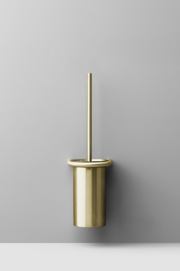 D Line tilbehørssæt, børstet messing