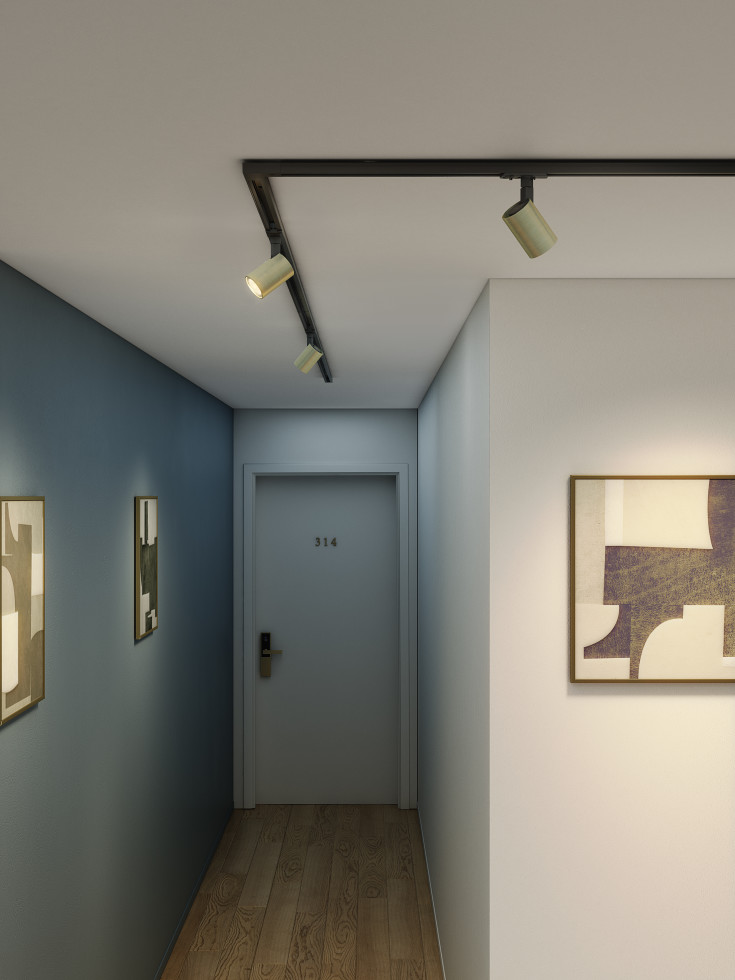 Astro Ascoli Track 1F skinnespot, guld