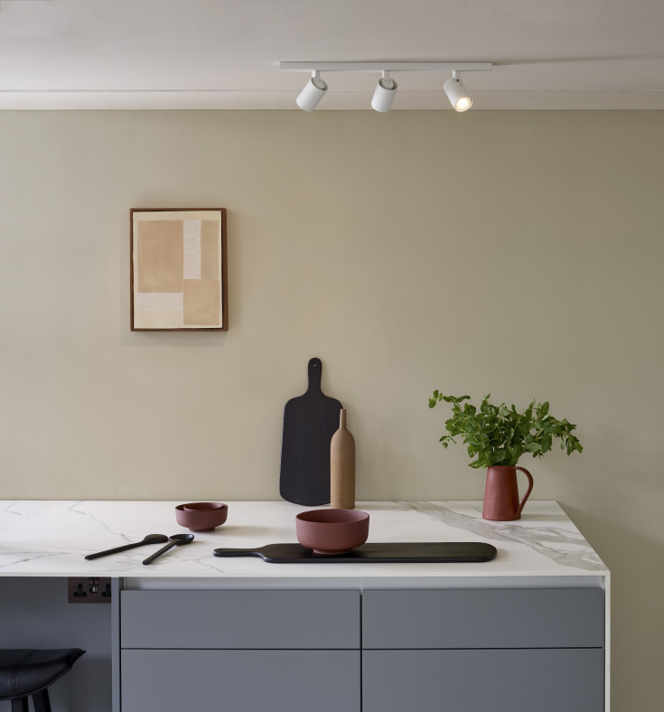 Astro Ascoli Triple Bar spotlampe, 3 spots, hvid