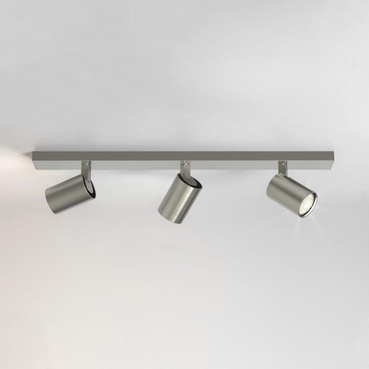 Astro Ascoli Triple Bar spotlampe, 3 spots, krom