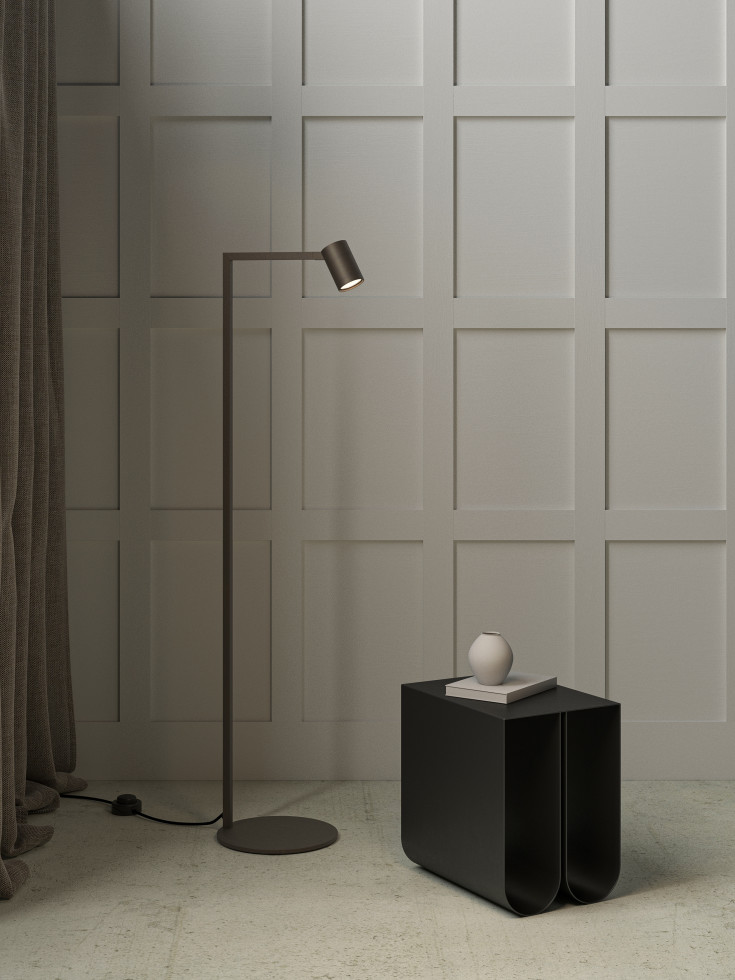 Astro Ascoli gulvlampe, bronze