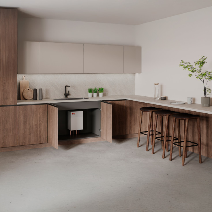 Metro Therm Eco+ brugsvandsveksler, med kabinet