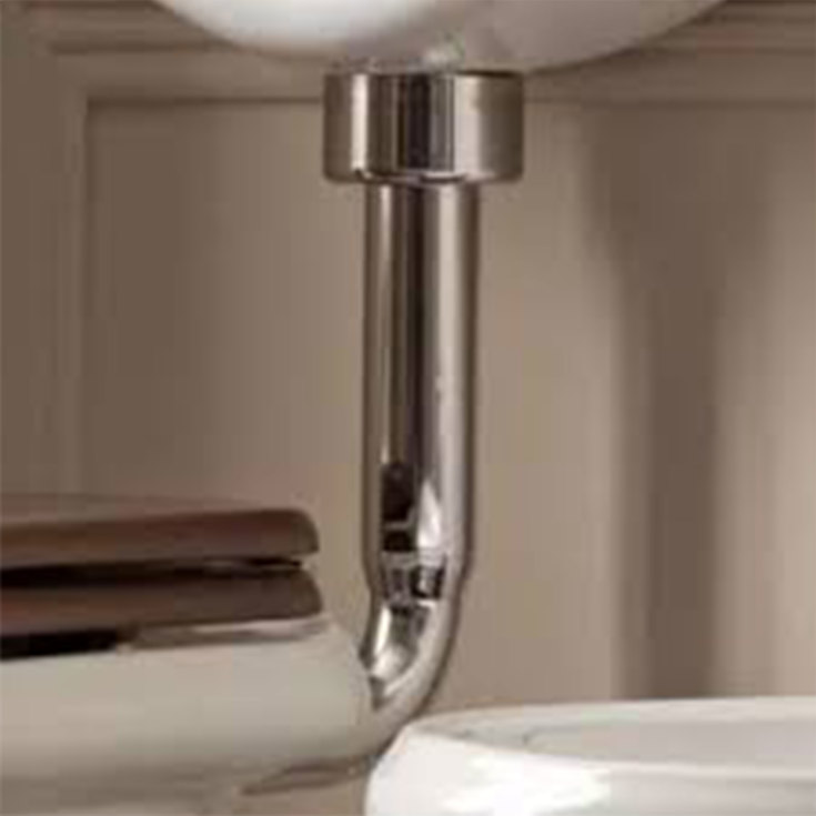 Lavabo Retro Low rörset, krom