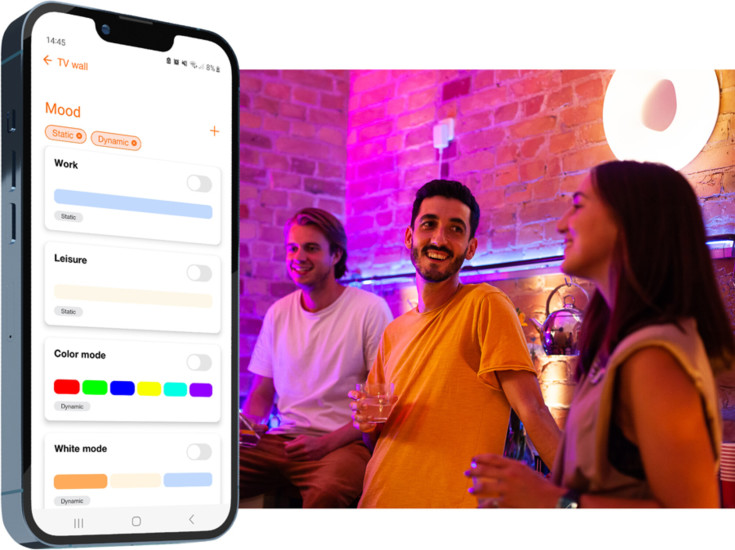 Osram Smart+ Wifi E14-kronepære, fargeskiftende, 4,9W